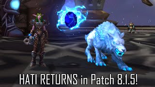 HATI RETURNS in Patch 815 How to Tame Hati [upl. by Nylireg]