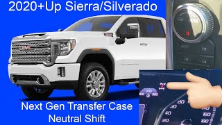 2020Up GM Truck TCase Neutral Shift [upl. by Donoho]