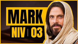 Mark 3  New Testament  NIV Bible Dramatized Audio Book verses on screen [upl. by Hanikehs223]