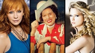 Top 10 Female Country Music Stars [upl. by Ateinotna333]