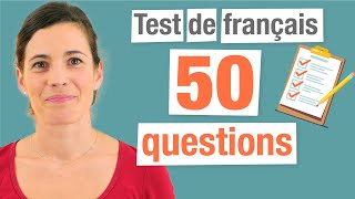 Test de Français  50 Questions pour évaluer vos connaissances [upl. by Valora]