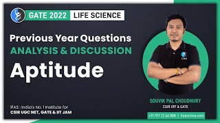 General Aptitude  GATE Life Science 2022  PYQ Analysis amp Discussion  IFAS [upl. by Inele]