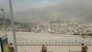 El volcán Sangay entra en erupción [upl. by Danita956]