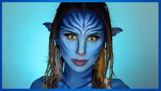 Avatar Halloween Makeup Tutorial [upl. by Imas]