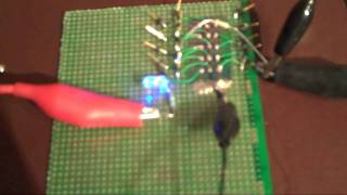 Homemade Transistor Demonstration [upl. by Norrab]