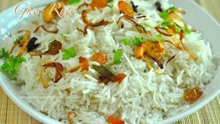 Perfect Ghee Rice Made in Rice Cooker [upl. by Inaffit]