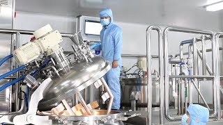 Production of Cosmetic Creams amp Lotions  IKA [upl. by Akirdna]