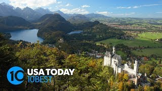 Neuschwanstein Germanys fairy tale castle  10Best [upl. by Rehpotsihc616]