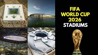 FIFA World Cup 2026 Stadiums [upl. by Tegdirb]