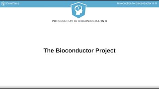 R Tutorial  The Bioconductor Project [upl. by Rozek]