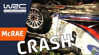 COLIN McRAE Worst Crash of the RALLY LEGEND [upl. by Halimak822]