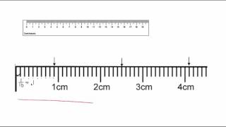 Reading a centimeter ruler [upl. by Aciraj]