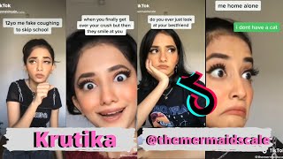 Krutika  The Mermaid Scales  themermaidscale  Tiktok Compilation [upl. by Odelet]