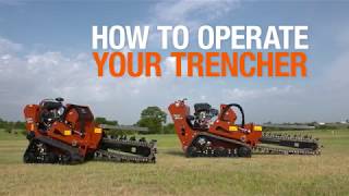 Trenching With the Ditch Witch® C16X and C24X [upl. by Graf568]