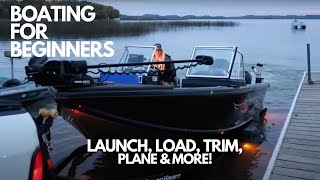 Boating Basics COMPLETE Guide to Launching Loading Driving amp More [upl. by Yevreh796]