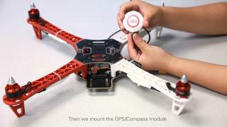 DJI NazaM Setup DemoMain Controller Assembly [upl. by Shawna568]