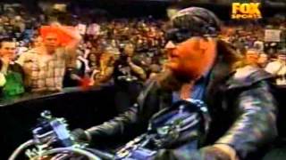 WWF RAW 5222000 Undertaker Ameican Badass Full Return Debut Segment [upl. by Alisan589]