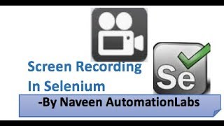 How to record Selenium Test Execution Video  Monte ScreenRecorder API [upl. by Allcot]