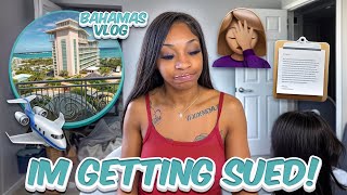 EKANE GETTING SUED ⁉️ BAHAMAS VLOG 😍 [upl. by Manard]