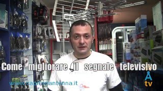 Come migliorare il segnale televisivo [upl. by Pitts]