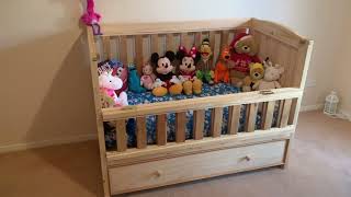 Baby Crib  DIY Woodworking [upl. by Tindall717]