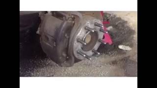 CHEVY GMC 2500 front wheel bearing replacement [upl. by Teri67]