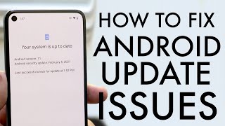 How To FIX Android Not Installing  Downloading Software Update 2021 [upl. by Noraa751]