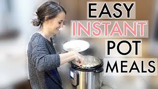 4 EXTREMELY EASY amp AFFORDABLE INSTANT POT MEALS  SIMPLY ALLIE [upl. by Emirej726]