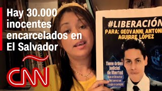 Hay al menos 30000 inocentes encarcelados en el Salvador asegura ONG [upl. by Battista]