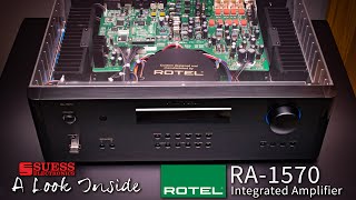 Rotel RA1570 Integrated Amplifier  Suess Electronics  Appleton WI [upl. by Ylram]