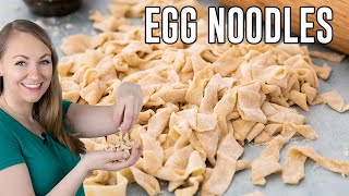 How to Make Egg Noodles [upl. by Berton97]