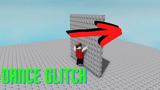 How To Dance Glitch  Roblox [upl. by Meter541]