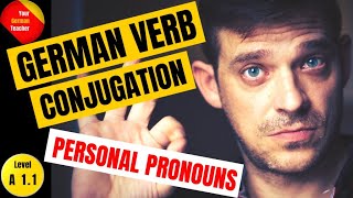 German Verb Conjugation and Pronouns in Simple Present [upl. by Poirer]