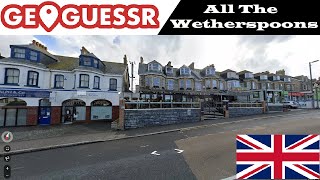 GeoGuessr All The Wetherspoons Play Along [upl. by Ruamaj]