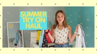 SUMMER TRY ON HAUL 2019 [upl. by Akinej]