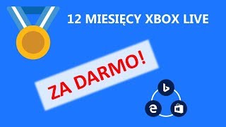 Microsoft Rewards  12 Miesięcy XBOX LIVE FREE  Pierwszy zakup [upl. by Marnie889]