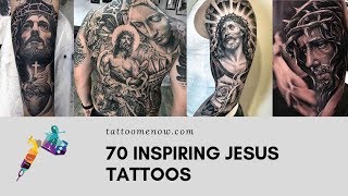 70 Inspiring Jesus Tattoos [upl. by Balf]