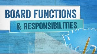 Startup Boards Board Functions and Responsibilities [upl. by Lennor]