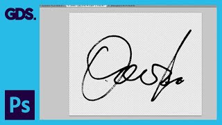 Create a Digital Signature in Adobe Photoshop Colour Range Tool amp Minimum Tool [upl. by Spears845]