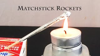 Matchstick Rockets  STEM Activity [upl. by Nehte]