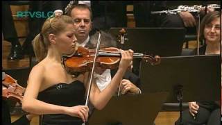 Antonin Dvořák Romance for Violin and Orchestra performed by Tanja Sonc [upl. by Lyndes]