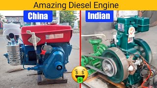 China Diesel Engine vs Indian diesel engine  Amazing diesel engine 2021 [upl. by Brogle]