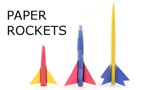 Paper Rockets  STEM Activity [upl. by Kleinstein]