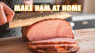 Make Your Own Holiday Ham From Scratch [upl. by Ahsikal781]