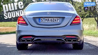 2018 MercedesAMG S63 612hp  pure SOUND 60FPS [upl. by Dawaj817]