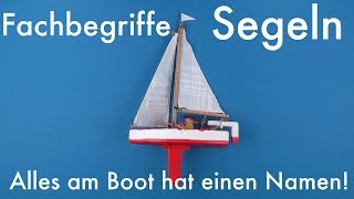 Fachbegriffe Segeln  Segelkurs 1 [upl. by Oiram339]