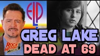 Greg Lake Legendary Pioneering Prog Rocker Dead at 69 Full Report [upl. by Narib200]