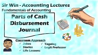 Lecture 02 Cash Disbursement Journal Merchandising Business Fundamentals of Accounting [upl. by Subak86]