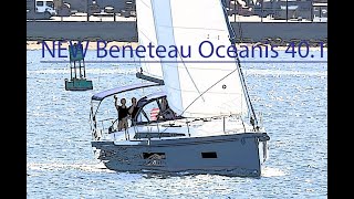 New Beneteau Oceanis 40 1 walk through [upl. by Cully]