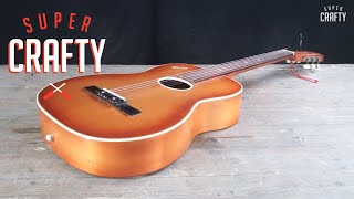 How to Restore an Acoustic Guitar  Cheap DIYs [upl. by Dihahs5]